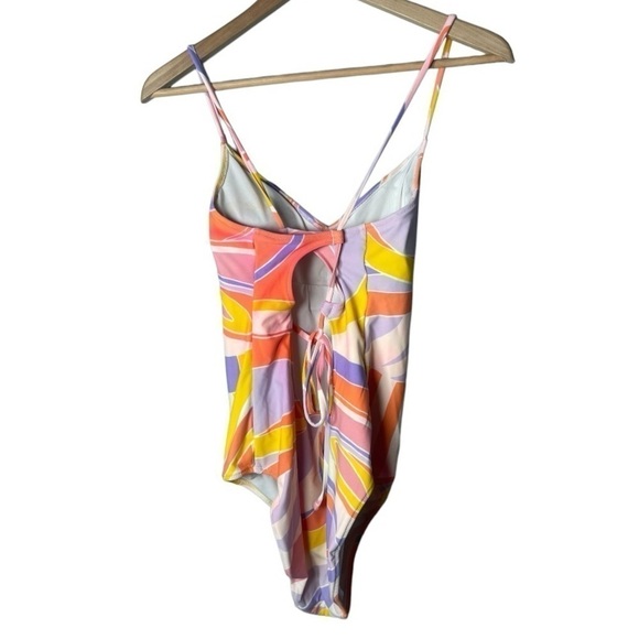 Aerie Multicolor Abstract One Piece Swimsuit - Picture 2 of 6